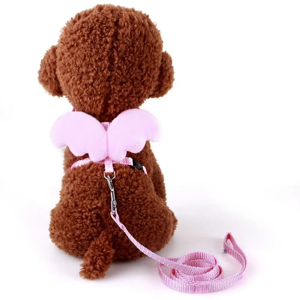 Pet Supplies Outdoor Walking Animal  Accessories Adjustable Puppy Collars Cat Puppy Leash Set Dogs Leads Rope Pet Harness