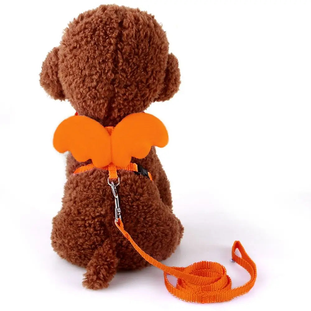 Pet Supplies Outdoor Walking Animal  Accessories Adjustable Puppy Collars Cat Puppy Leash Set Dogs Leads Rope Pet Harness