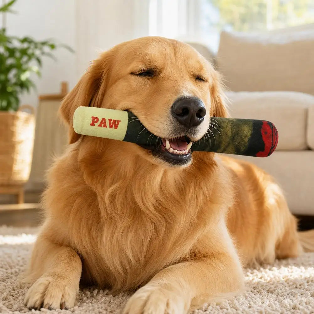 Dog Squeaky Toy Durable Interactive Chew Toy Soft Stuffed Sound Pet Toy For Small Medium Dogs