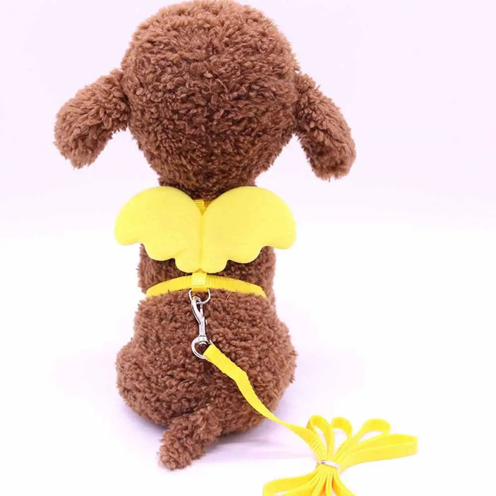 Pet Supplies Outdoor Walking Animal  Accessories Adjustable Puppy Collars Cat Puppy Leash Set Dogs Leads Rope Pet Harness
