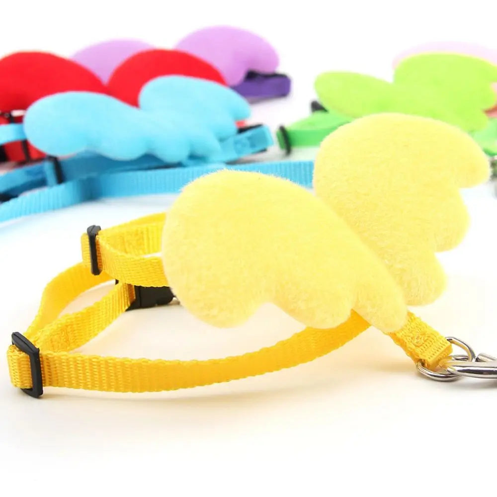 Pet Supplies Outdoor Walking Animal  Accessories Adjustable Puppy Collars Cat Puppy Leash Set Dogs Leads Rope Pet Harness