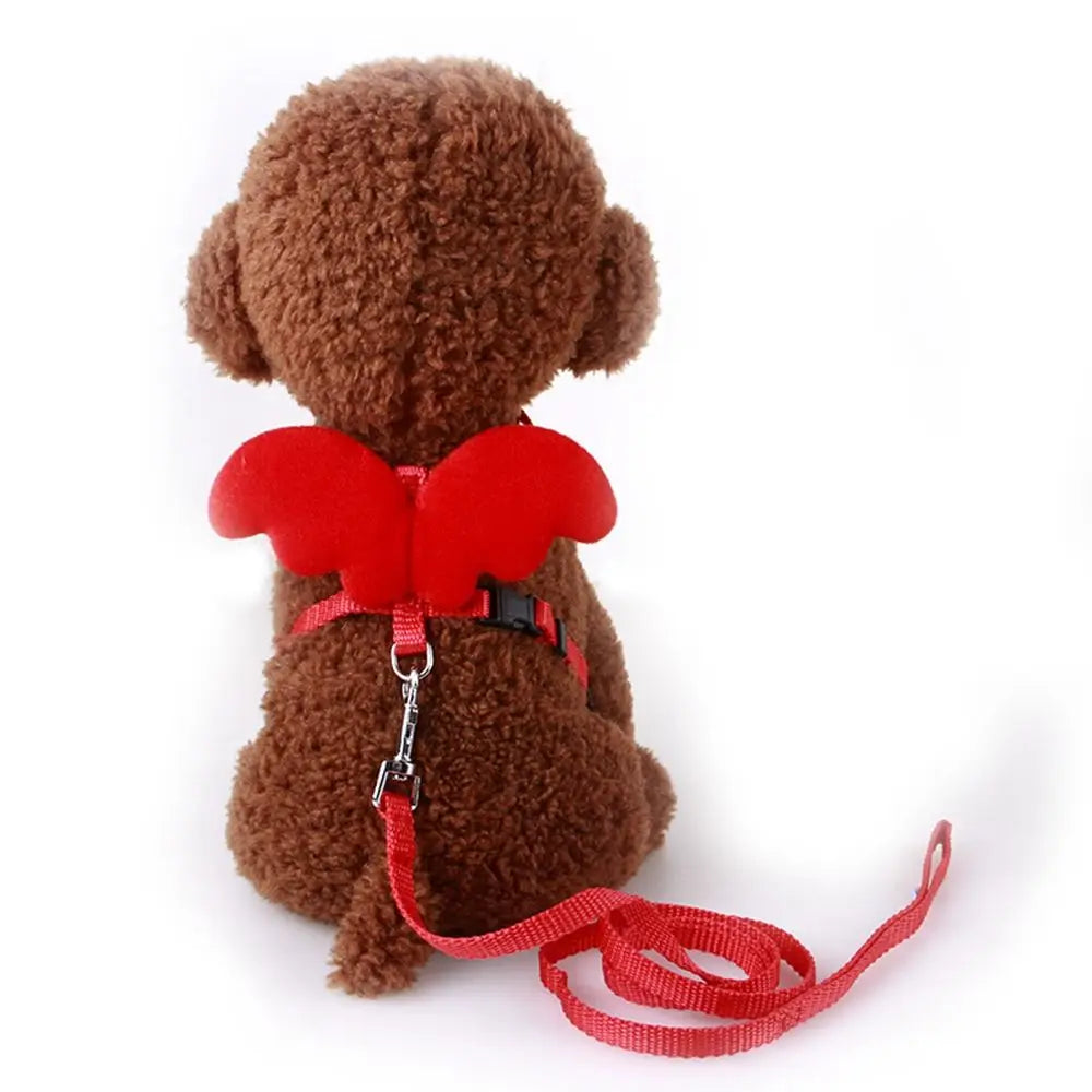 Pet Supplies Outdoor Walking Animal  Accessories Adjustable Puppy Collars Cat Puppy Leash Set Dogs Leads Rope Pet Harness