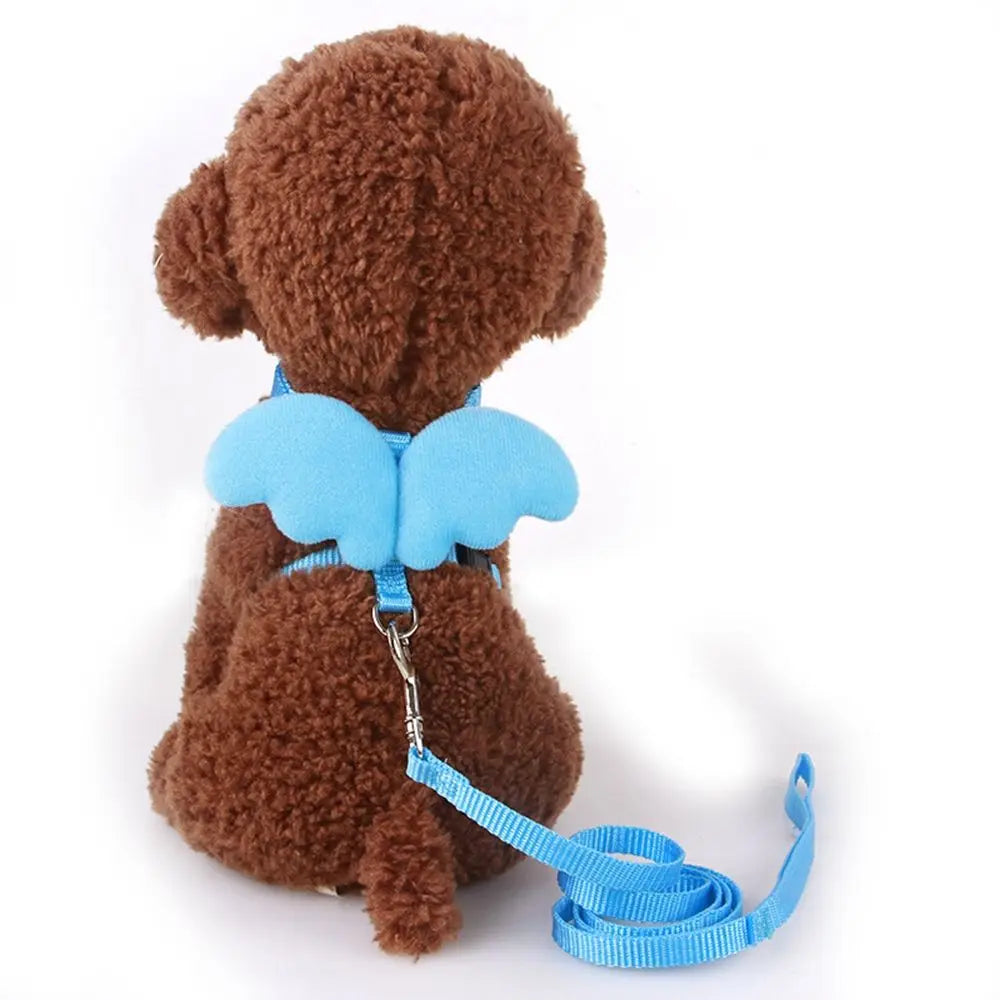 Pet Supplies Outdoor Walking Animal  Accessories Adjustable Puppy Collars Cat Puppy Leash Set Dogs Leads Rope Pet Harness