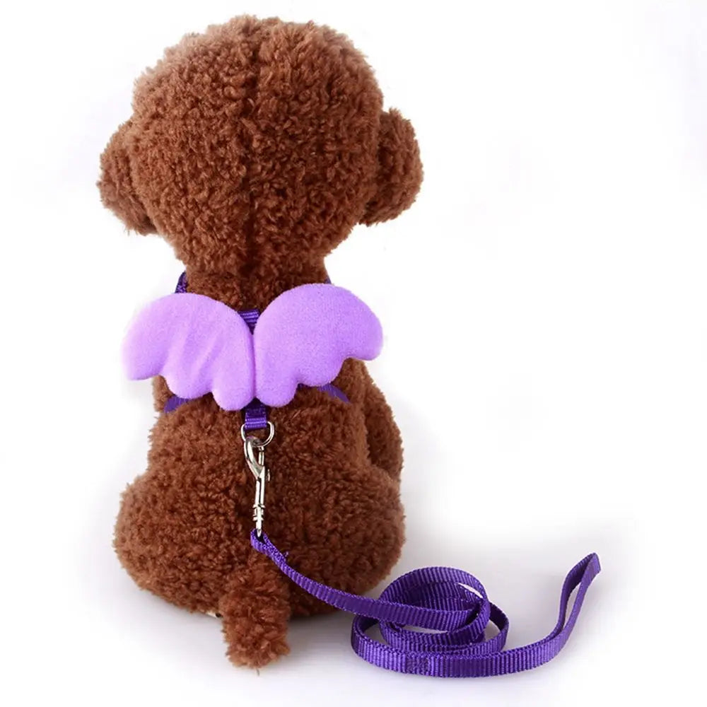 Pet Supplies Outdoor Walking Animal  Accessories Adjustable Puppy Collars Cat Puppy Leash Set Dogs Leads Rope Pet Harness