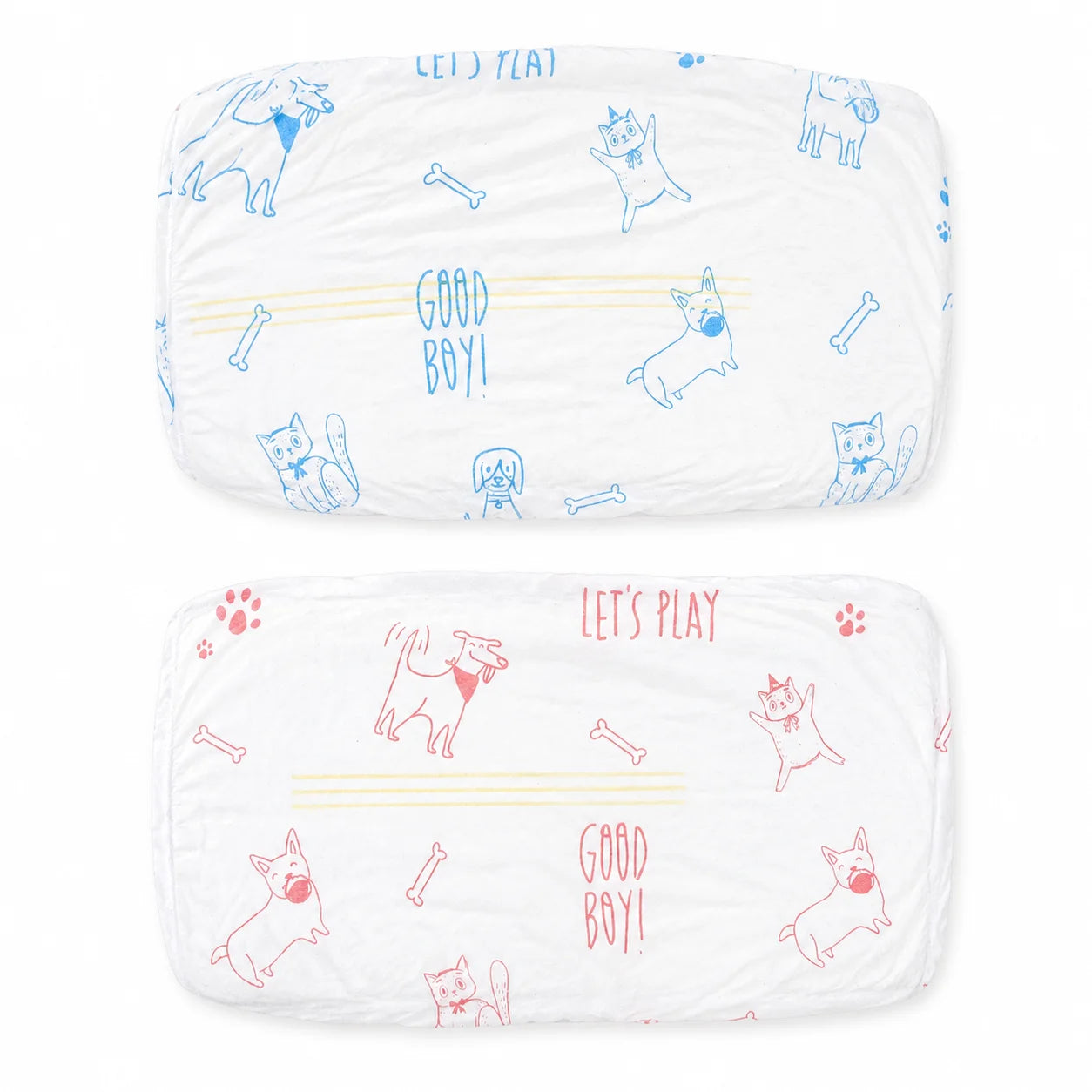 10 pieces of disposable dog diapers, leak-proof, highly absorbent, quick-drying, soft and suitable for travel, with adjustable waistband