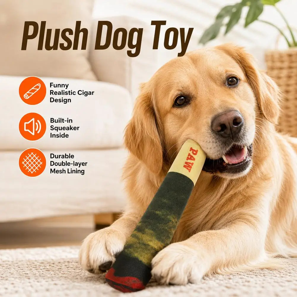 Dog Squeaky Toy Durable Interactive Chew Toy Soft Stuffed Sound Pet Toy For Small Medium Dogs