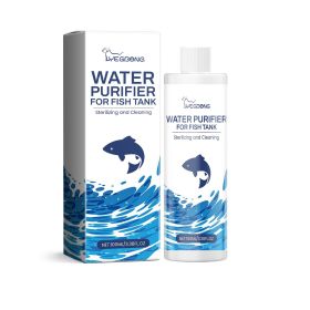 Yegbong Aquarium Water Clarifier - Clarify Water for Home Aquariums, Remove Contaminants from Fish Tanks