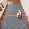 Stair Treads, Stairs Carpet Non Slip 9" x 28", Indoor Stair Runner for Wooden Steps