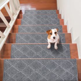 Stair Treads, Stairs Carpet Non Slip 9" x 28", Indoor Stair Runner for Wooden Steps
