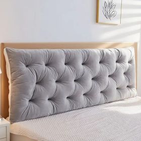 Headboard Pillow  Length 1.8m, 3 colors (Color: light gray)